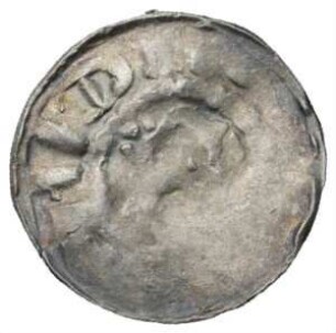 Fundmünze, Sachsenpfennig, um 1000 - 1025