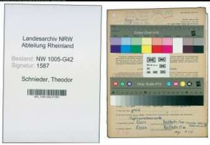 Entnazifizierung Theodor Schnieder , geb. 02.04.1890 (Friseur)