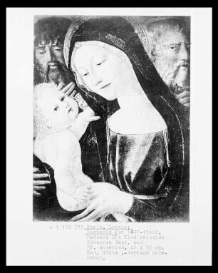Madonna mit Johannes dem Täufer und dem heiligen Antonius