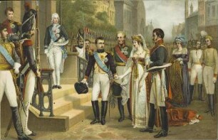Napoleon I. und Königin Luise in Tilsit [R]
