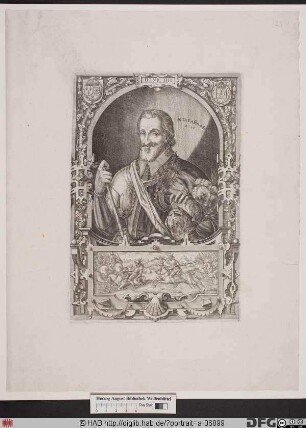 Bildnis Heinrich (Henri) IV., König von Frankreich und Navarra (reg. 1589-1610)
