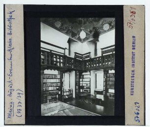 Mainz, Augustiner-Eremiten-Kloster : Innenansicht, Bibliothek
