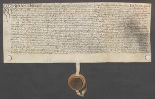 Johann Baltges, Schultheiß, und genannte Mitglieder des Gerichts zu Ubstadt beurkunden eine Gültverschreibung des Stoffel Hermann und seiner Ehefrau Elisabeth über 30 Gulden gegenüber Johann Rehm, Kirchenkollektor am Bruhrain.