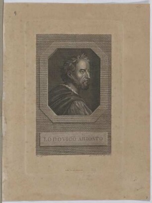 Bildnis des Ludovico Ariosto