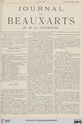 Nr. 7 (15 Avril 1886)