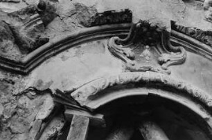 Ruine der Frauenkirche. Detail aus dem Altar