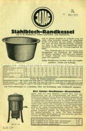 Stahlblech-Randkessel