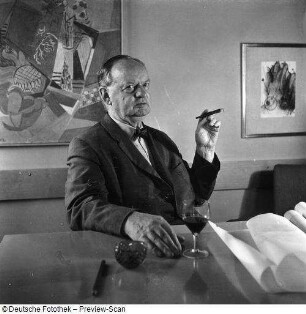 Portraitserie Hans Scharoun