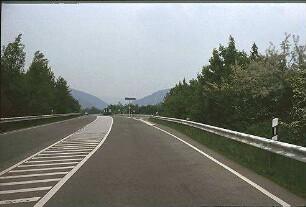 Teilknoten West: Zufahrt von Westen