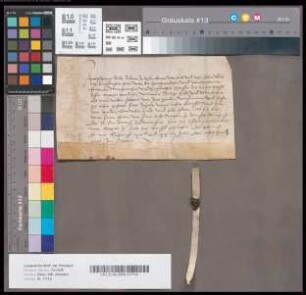 Philipps Rode (Roede) reversiert über von der Essener Äbtissin Margarethe von Beichlingen empfangene Mannlehen file://fn@01 , die schon sein + Vater innehatte. - Es siegelt der Aussteller.
