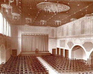 Fischer, Theodor; Stuttgart; Gustav-Siegle-Haus - Innenansicht