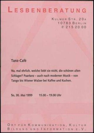 Tanz-Cafe