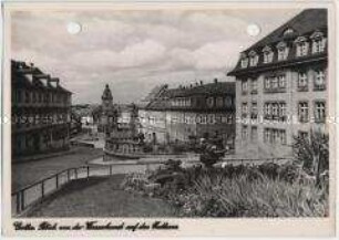 Gotha, Wasserkunst und Rathaus
