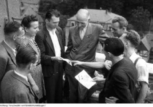 Adolf Hennecke, IG Metall, 2. September 1949