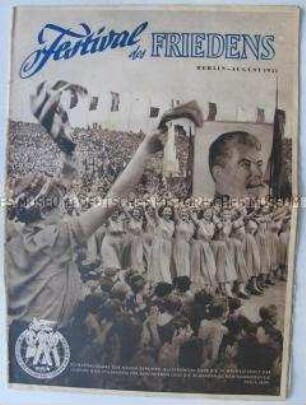Sonderdruck zu den III. Weltfestspielen der Jugend und Studenten 1951 in Berlin (DDR)
