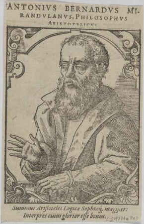 Bildnis des Antonivs Bernardvs