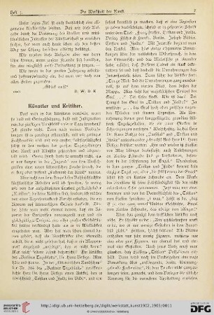 2: Künstler und Kritiker