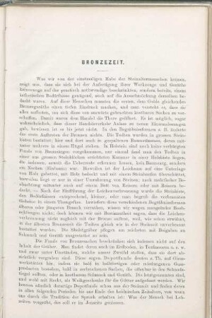 Bronzezeit.