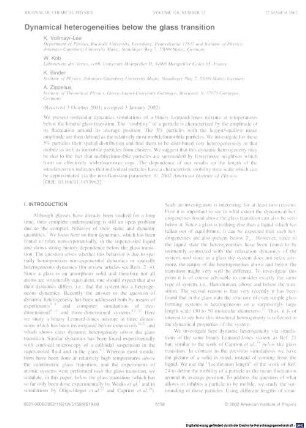Dynamical heterogeneities below the glass transition