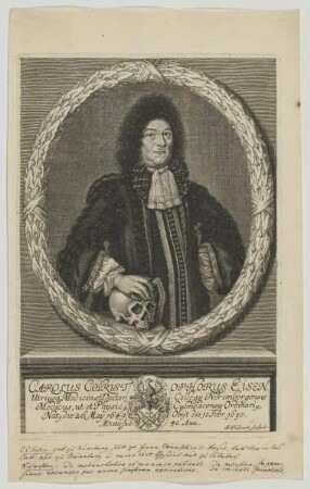 Bildnis Karl Christoph Eisen