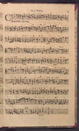 Canzon Terza.