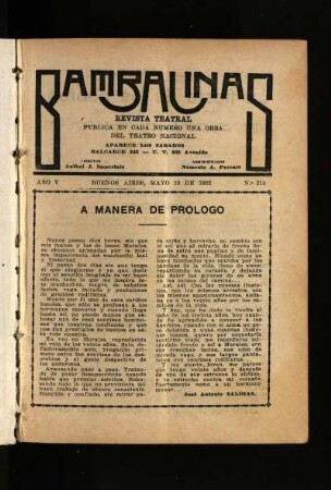 La fiesta de los pobres : pieza en un acto y tres cuadros
