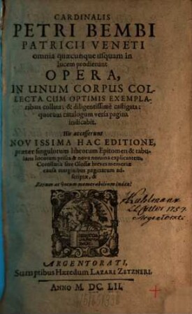 Omnia quaecunque usquam in lucem prodierunt opera