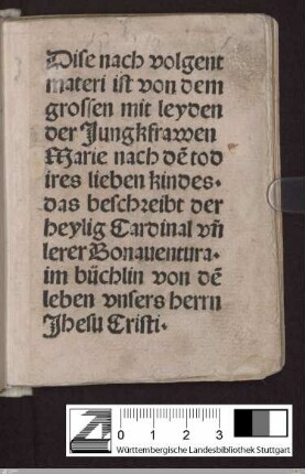 Meditationes vitae Christi