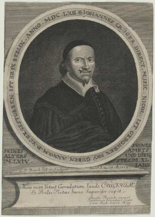 Bildnis Johann Crüger