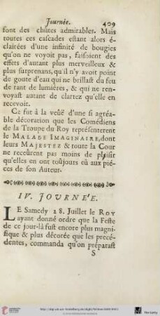 IV. journée