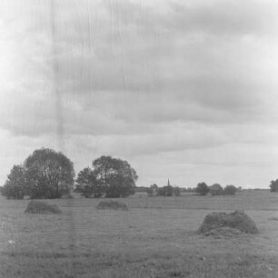 Landschaftsbild. Märkische Landschaft. : Wobraz krajiny. Markowska krajina.