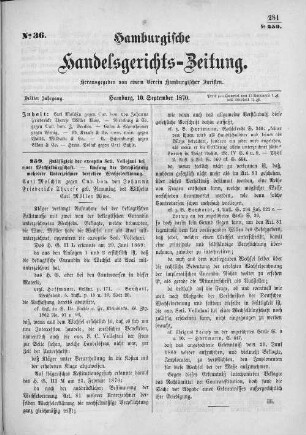 No. 36. 10. September 1870