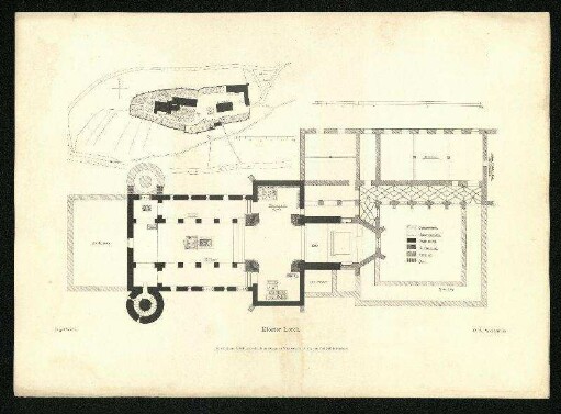 Kloster Lorch. Grundriss.