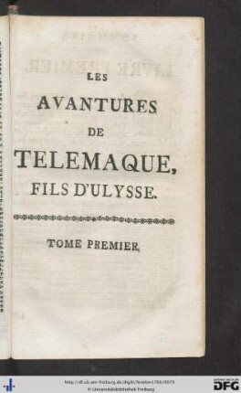 Tome Premier