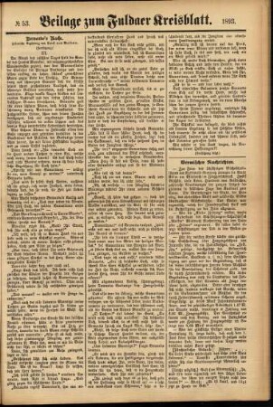 Zweite Ausgabe vom Samstag, den 06. Mai 1893.