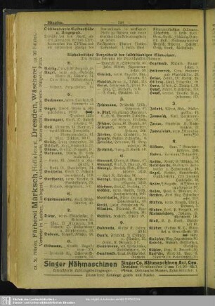 Einwohnerverzeichnis : Alphabetisches Verzeichnis der selbständigen Einwohner