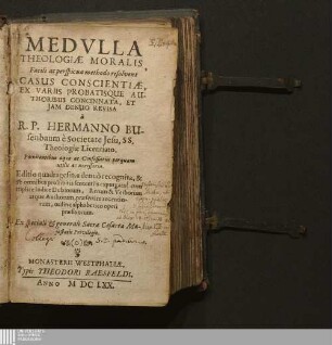 Medvlla Theologiæ Moralis : Facili ac perspicua methodo resolvens Casus Conscientiæ