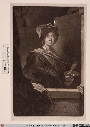 Bildnis Hyacinthe Rigaud (eig. Rigau y Ros)