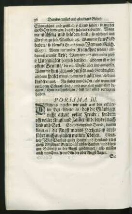 Porisma III.