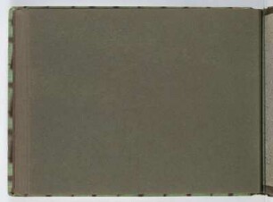 Albumseite (unbestückt) : Reisealbum Nordböhmen. Textileinband mit Kordelbindung; 20,7 x 28,3 x 1,8 cm (um 1925/1930). Dresden: SLUB/DF 2017.C.75