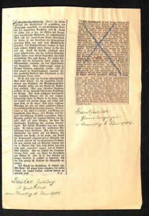 Zeitungsartikel über Gorilla-Ausstellung (Tiergruppe von Kerz) im Senkenberg Museum