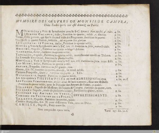 Werkliste