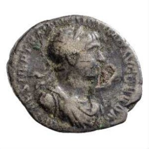 Münze, Denar, 114 - 117 n. Chr.