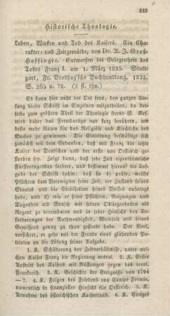233-243 Historische Theologie