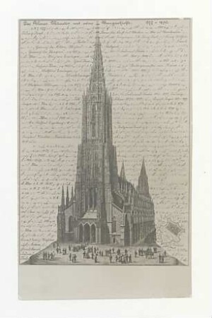 Münster. Südwestseite. 1912