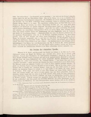 Die Dessins der römischen Epoche