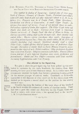 Epilogue: Part III. Discovery of the Temple Tomb