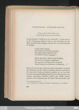 Ehre den Gefallenen und Ruhm den Lebenden