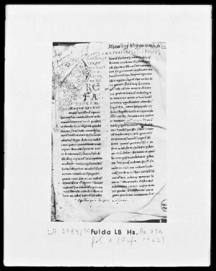 Gregorius Magnus, Moralia in Job, Liber 23-35 — Initiale P, Folio 1recto