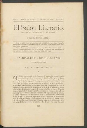 1898,1,7: año 1, número 7 (31 de julio de 1898)